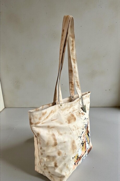 Cartera VITRA Natural Línea Ottenta Con Arte Cartera VITRA Natural Línea Ottenta Con Arte