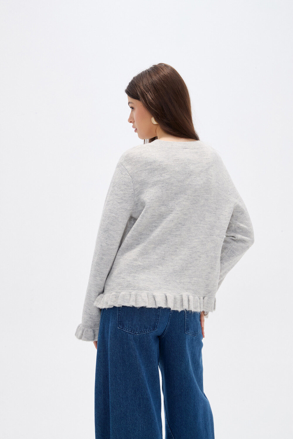 Saco Potok Gris Melange