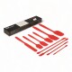 Set 10 Utensilios de Reposteria Rojo