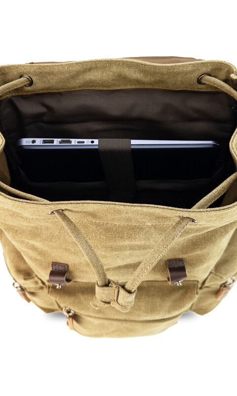 MOCHILA HUAPI TOSTADO