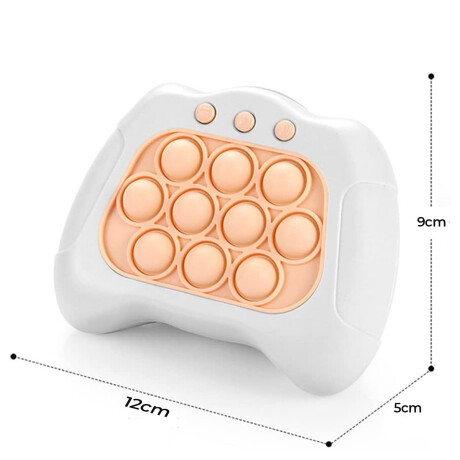 Pop It Consola Electrónica Sensorial Con Luz Y Sonido Celeste