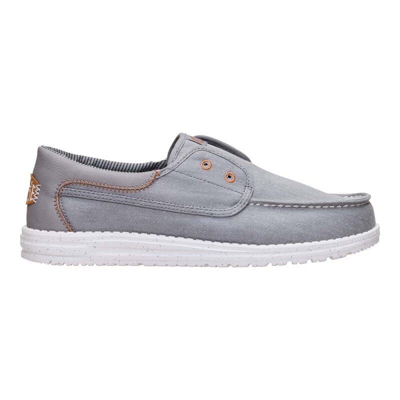 Wally Cru Stretch Canvas Hombre Flannel Grey/multi