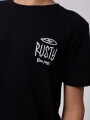 T-SHIRT ROKAI TEEN RUSTY Negro