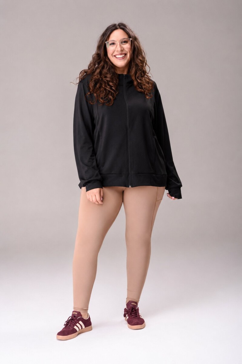 Campera Fit - Negro 