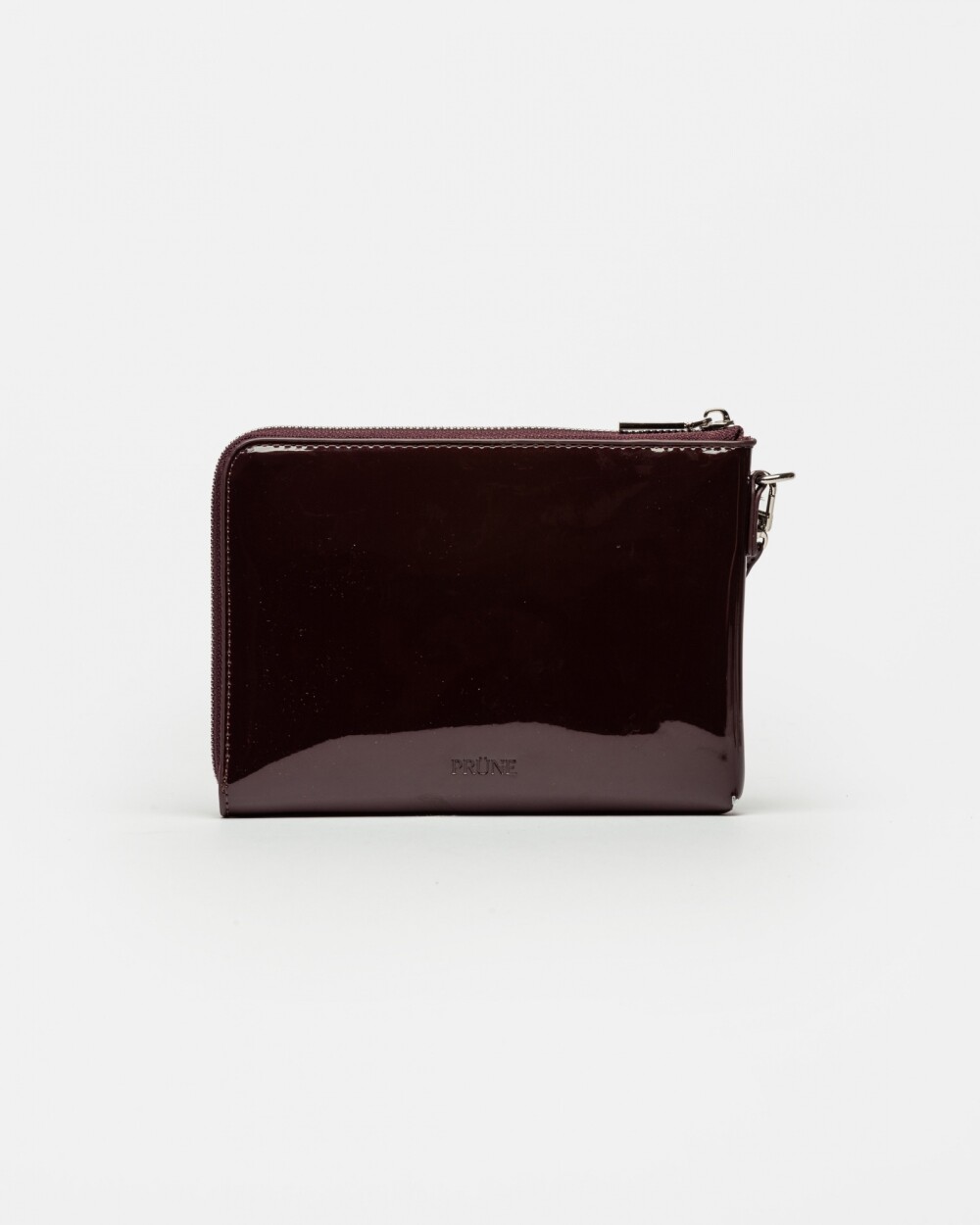 Sobre Poppy En Efecto Cuero Charol Bordeaux