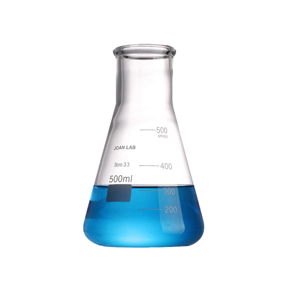 Matraz Erlenmeyer Cuello Ancho - 500 mL 