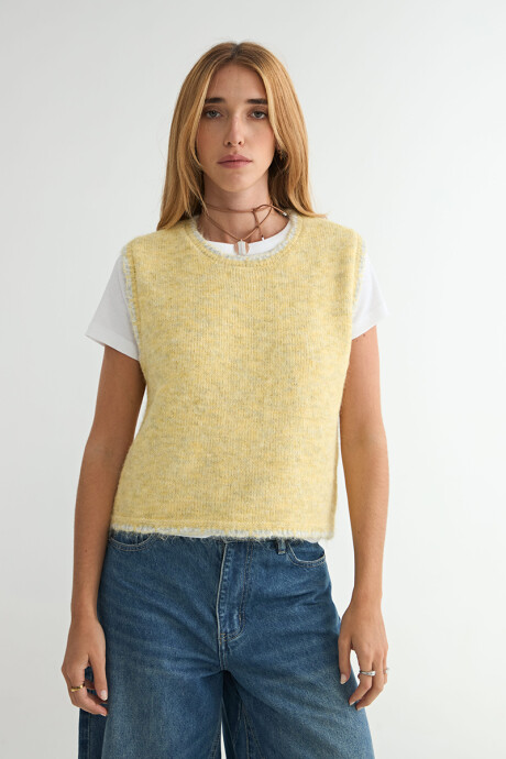 CHALECO ADAGIO AMARILLO