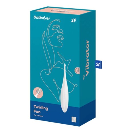 Satisfyer Twirling Fun Punta Vibradora Blanco