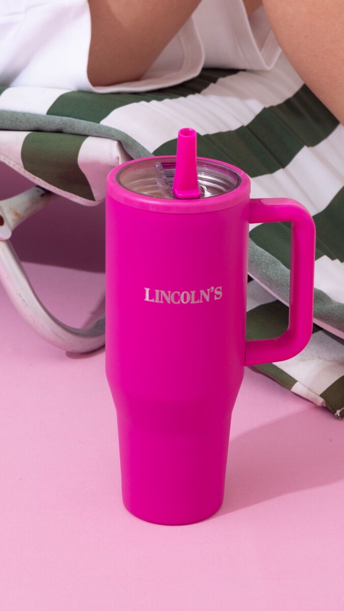 VASO TERMICO DRINKS - FUCSIA 