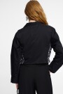 VEST DE LENTEJUELAS CON BOTON Plata