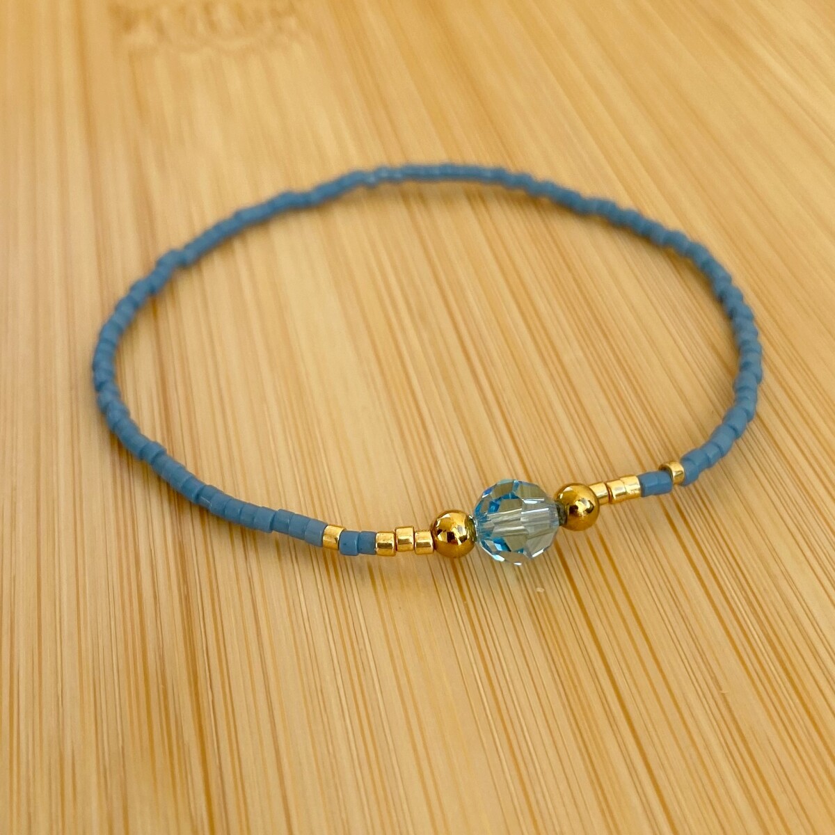 Pulsera KOURA en acero y cristales 
