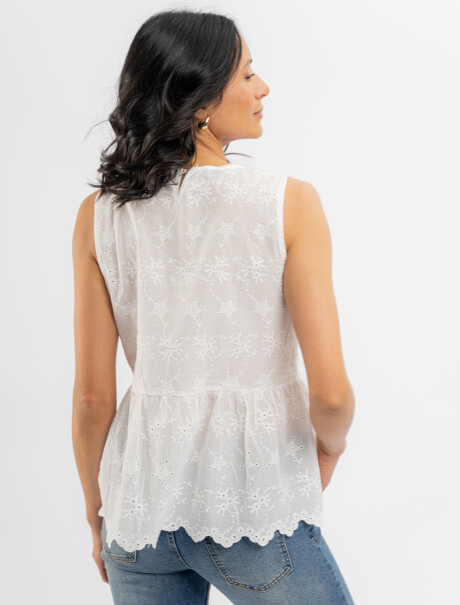 Blusa broderie Aira Blusa broderie Aira