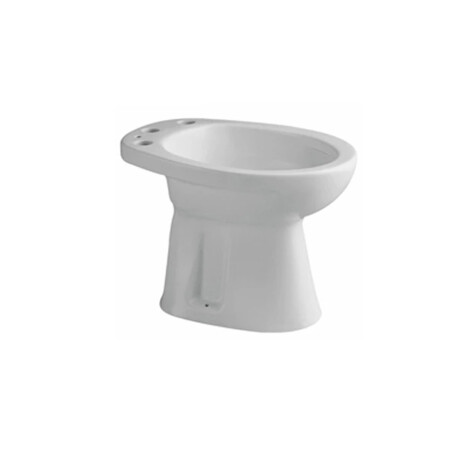 SANITARIO BIDET ANDINA BLANCO BRILLO PARA BAÑO LOZA 000