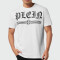PHILIPP PLEIN - Camiseta de cuello redondo Hexagonal Blanco