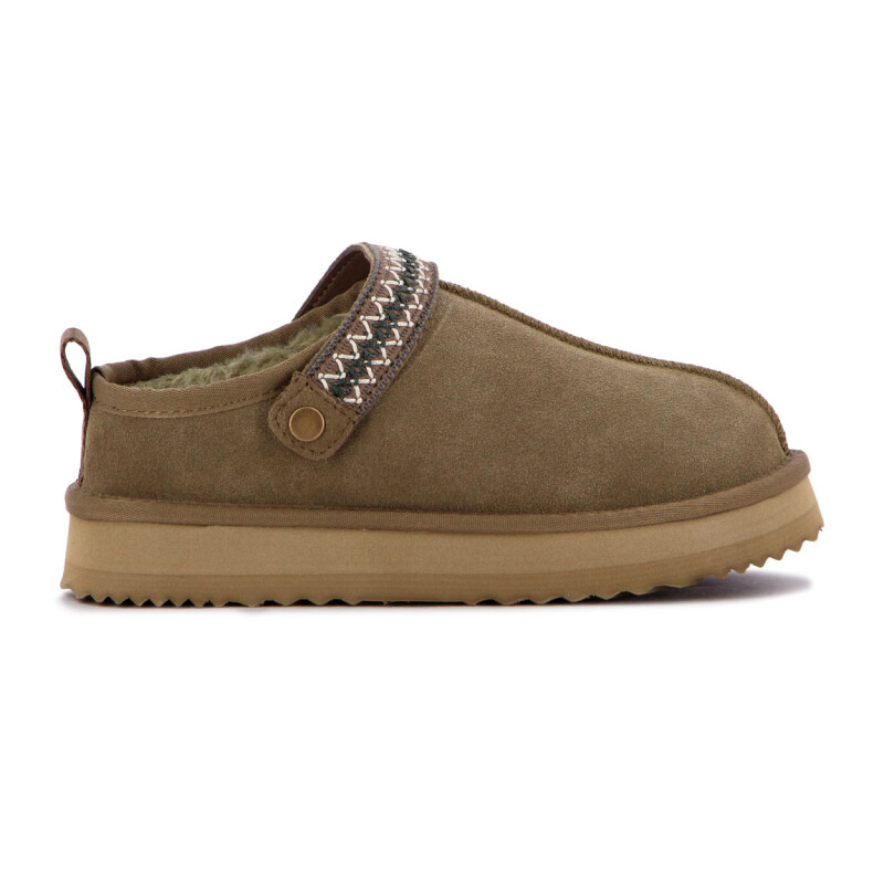 Zapato Country Cuero Mujer Kaki
