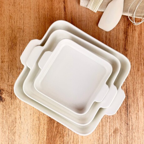 Fuente Cuadrada Para Servir De Cerámica 31cm x 25cm x 5cm Fuente Cuadrada Para Servir De Cerámica 31cm x 25cm x 5cm