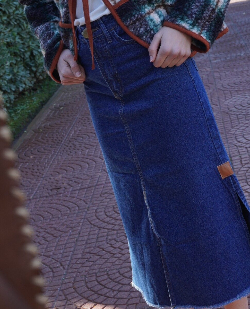 Vaquero Skirt - Oscuro 