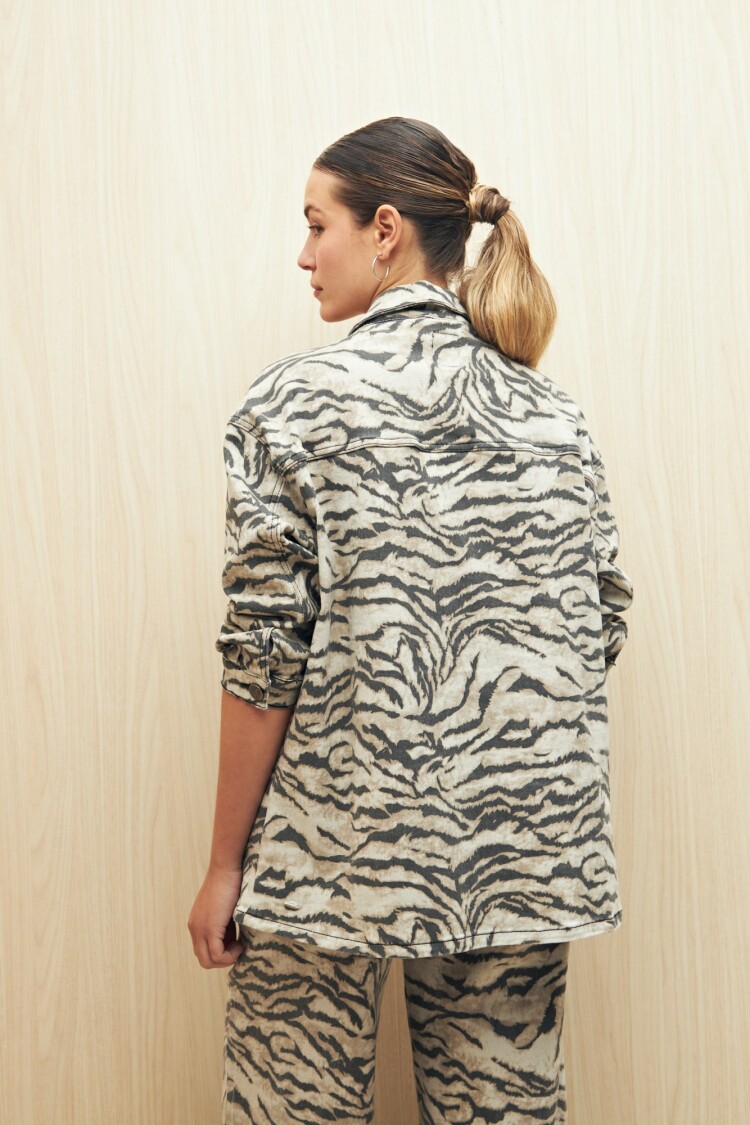 SOBRECAMISA DORIANA Animal Print