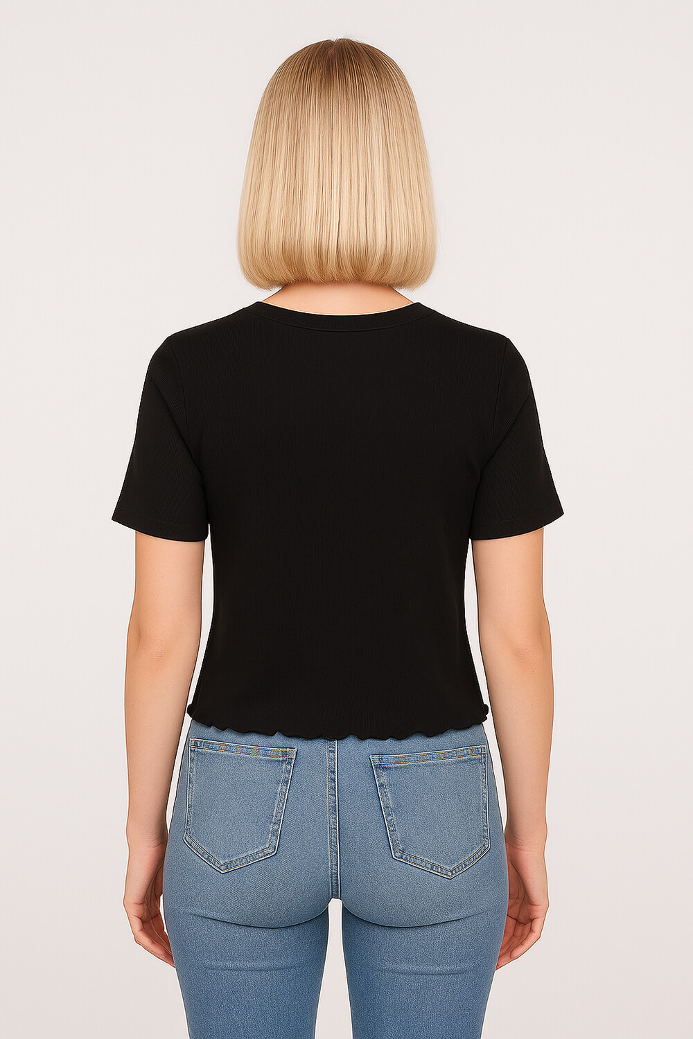 Remera Manela Negro