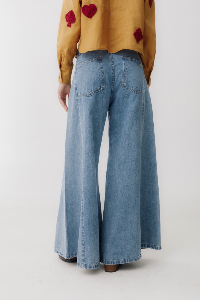 JEAN WIDE XL Celeste