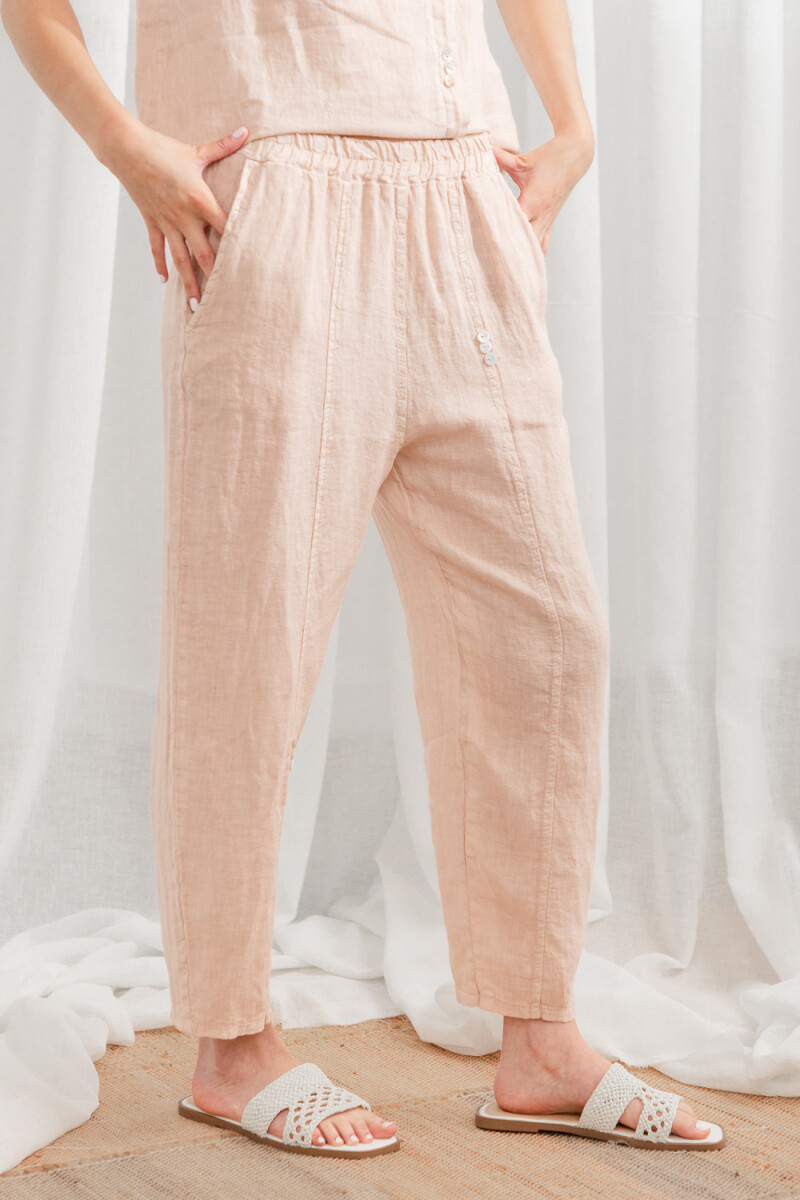 Pantalon Lucrezia - Beige Claro 