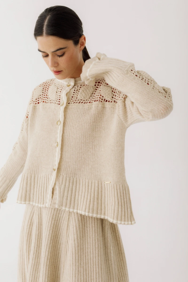 Saco Cute Beige