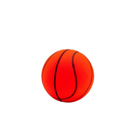 PELOTA DE GOMA FLUO NARANJA