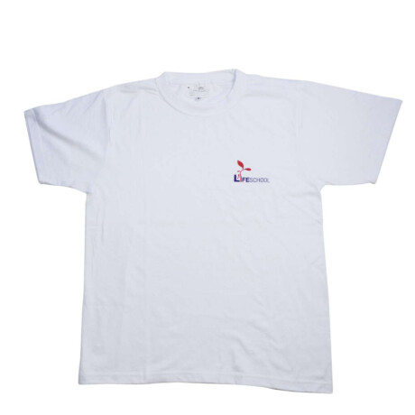 Remera manga corta Life School