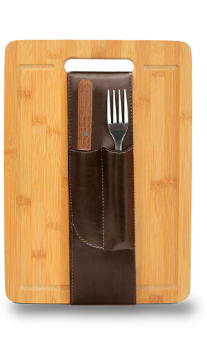 SET PARRILLERO NORMANDO CHOCOLATE