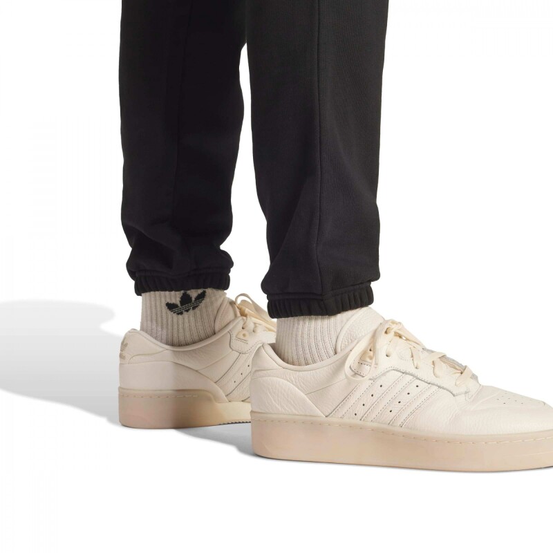 Pantalón Trefoil Essentials French Terry de Hombre Negro