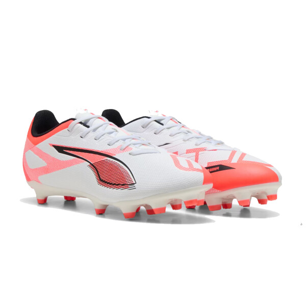ULTRA 5 PLAY FG AG - PUMA BLANCO/NARANJA