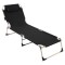 Catre cama plegable para camping Negro