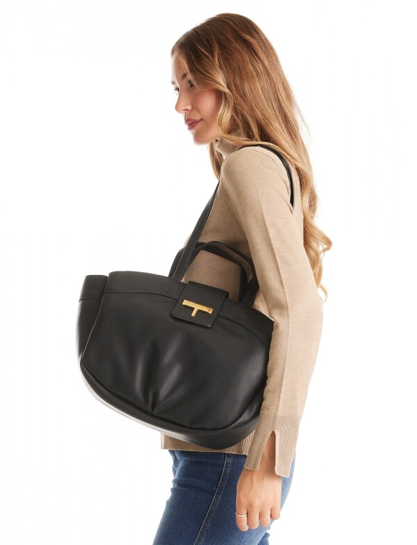 Cartera Tahari NEGRO