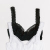 Pack de 2 Soutienes Máxima Lace [S70] - Blanco y Negro Pack de 2 Soutienes Máxima Lace [S70] - Blanco y Negro