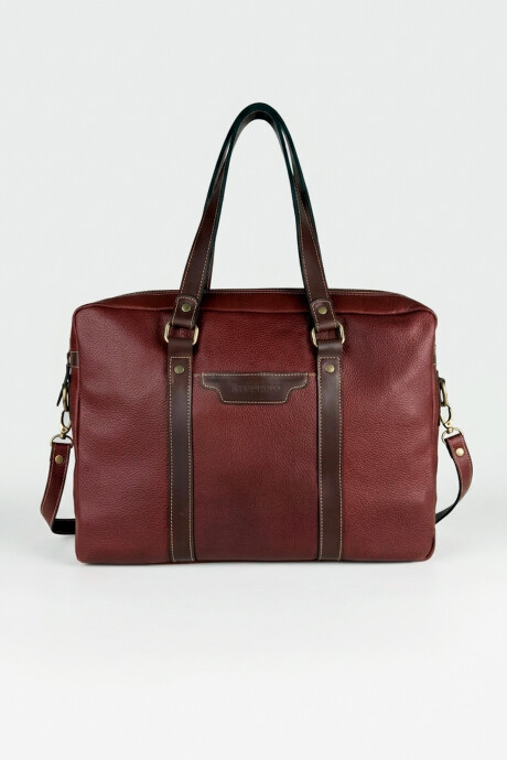 Maletin Morral para Laptop Marrón
