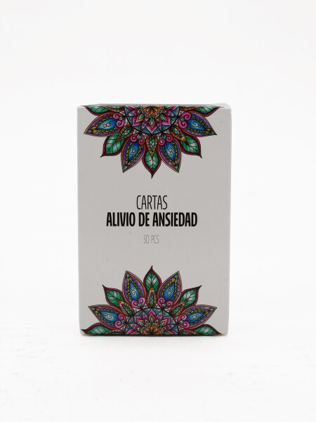 CARTAS ALIVIO DE ANSIEDAD BLANCO