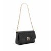 Blais Flap Shoulder Bag Black