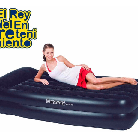 Colchón Sommier Inflable Bestway Camping + Almohada Colchón Sommier Inflable Bestway Camping + Almohada