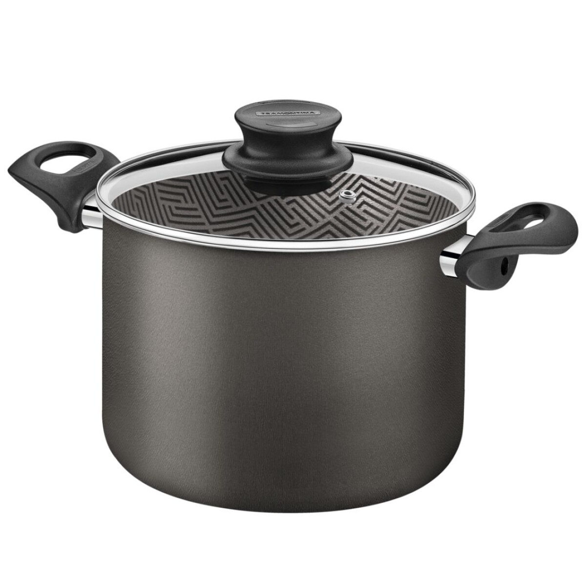 OLLA ALTA TRAMONTINA PARIS TAPA DE VIDRIO • 3,1L • 18CM 