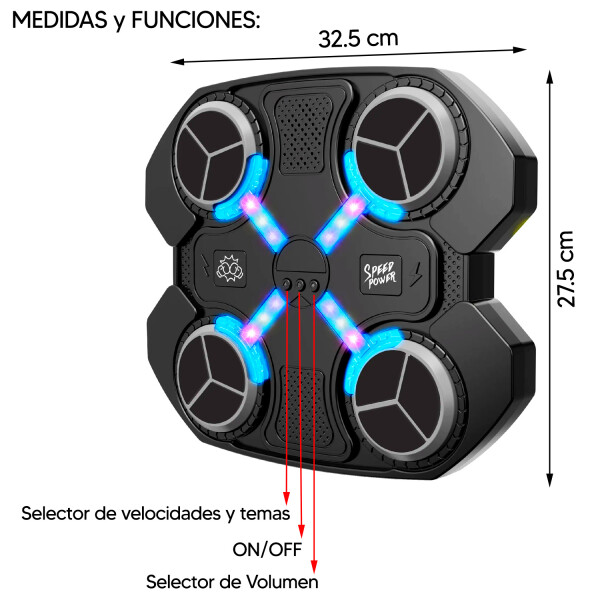 Máquina De Boxeo Infantil, Modelo 2021-7b MAQUINA DE BOXEO STC 14 OLT