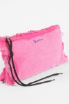 Estuche bordado rosa