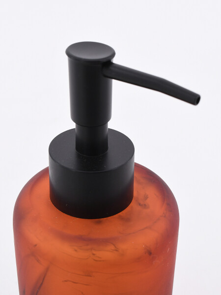 DISPENSADOR DE JABÓN AMBAR TERRACOTA