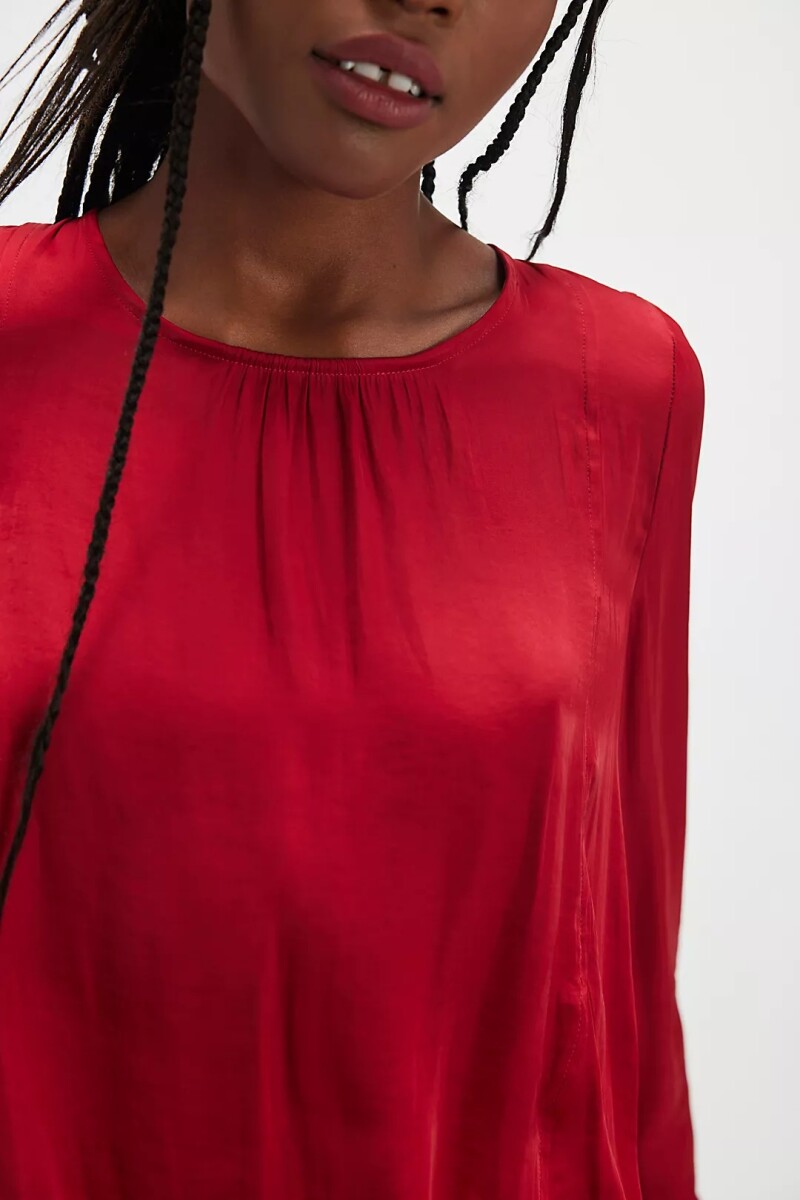 BLOUSA ARABELLA Rojo