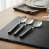 UNA Set 3 Cucharas te M.Plastico Negrol 83345/5 UNA Set 3 Cucharas te M.Plastico Negrol 83345/5