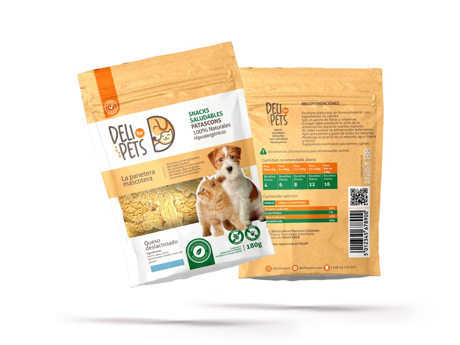 SNACK DELI FOR PETS QUESO DESLACTOSADO 