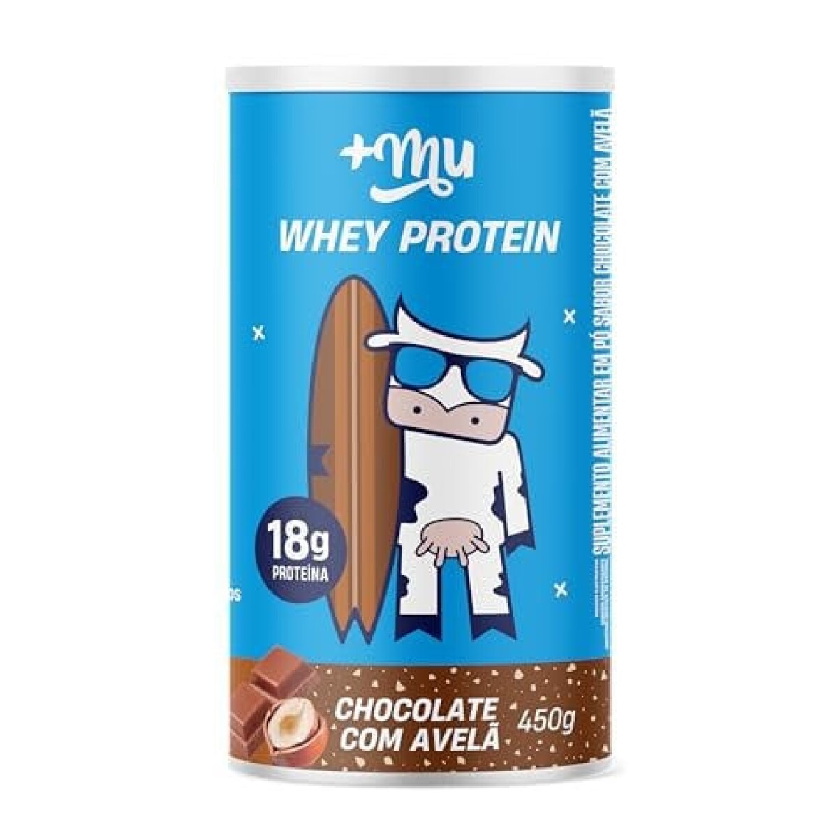 MAIS MU WHEY PROTEIN AVELLANAS 450 GR 