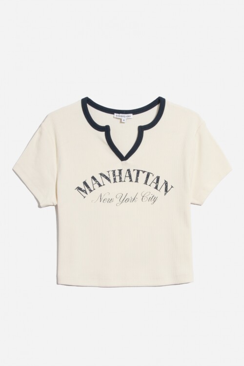 Remera NY city BLANCO