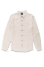 LONG SLEEVE LINEN SHIRT Cream