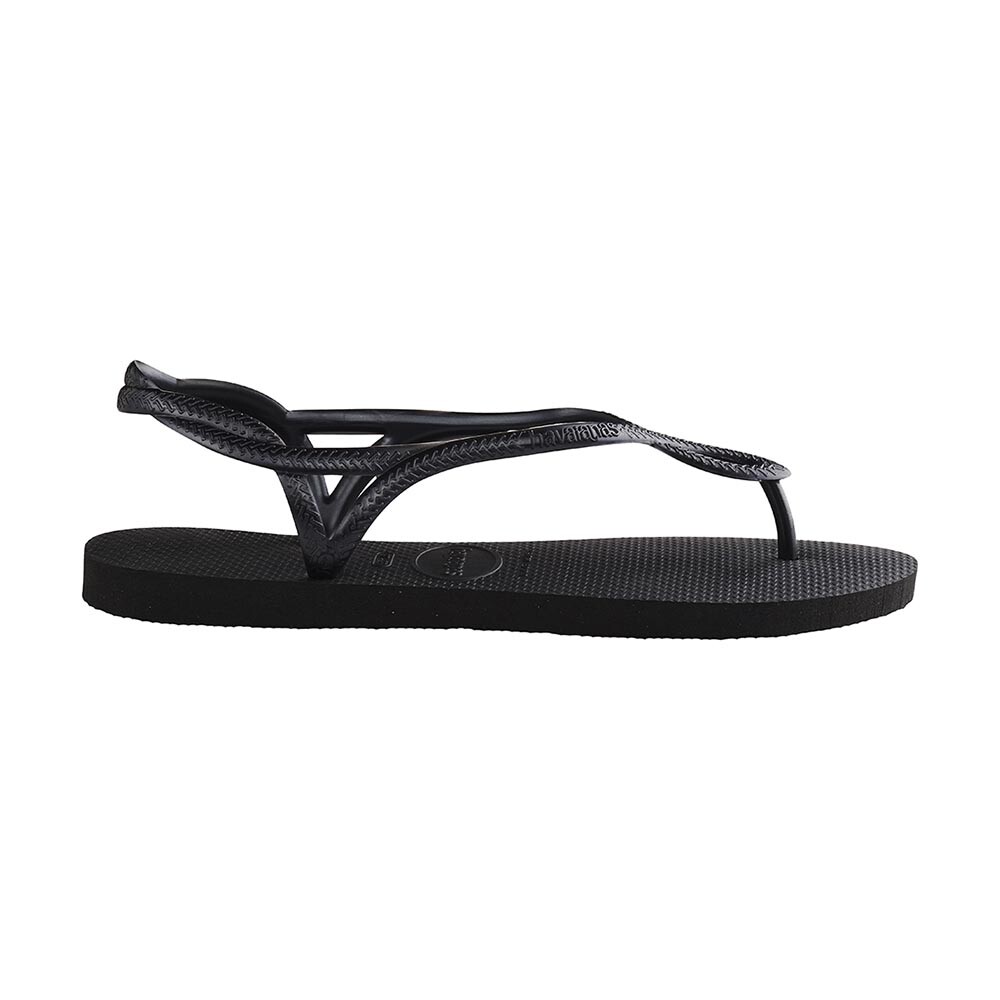 Sandalias Havaianas Luna FC Mujer Negro