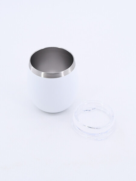 MATE ACERO INOXIDABLE BLANCO (V)